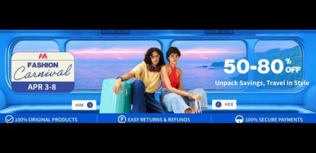 Myntra Sale On Fashion Carnival